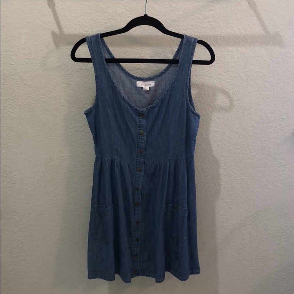2.1 Denim Dress Size M